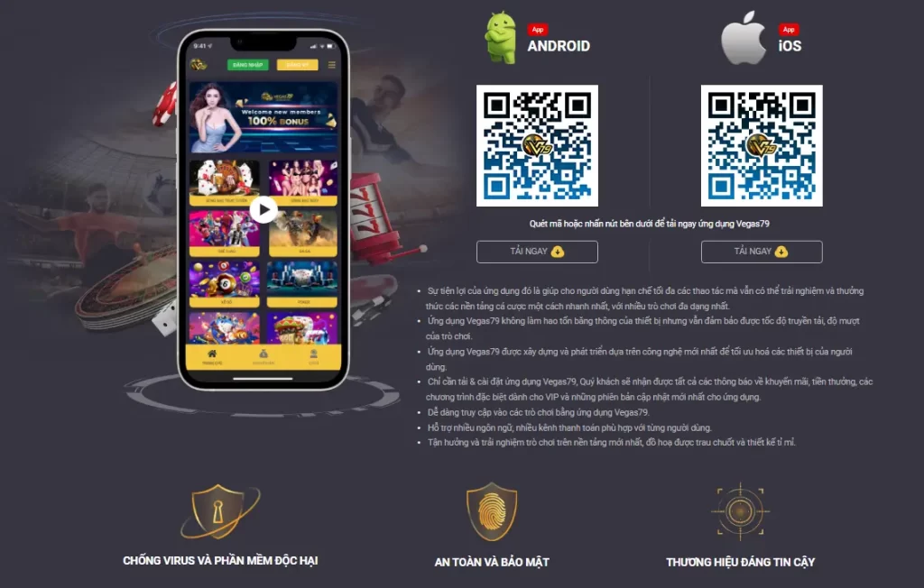 Trải Nghiệm Người Dùng Trên App Vegas79