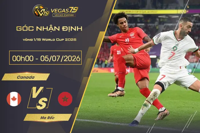Nhận định Canada vs Ma Rốc lúc 00h00 ngày 05/07